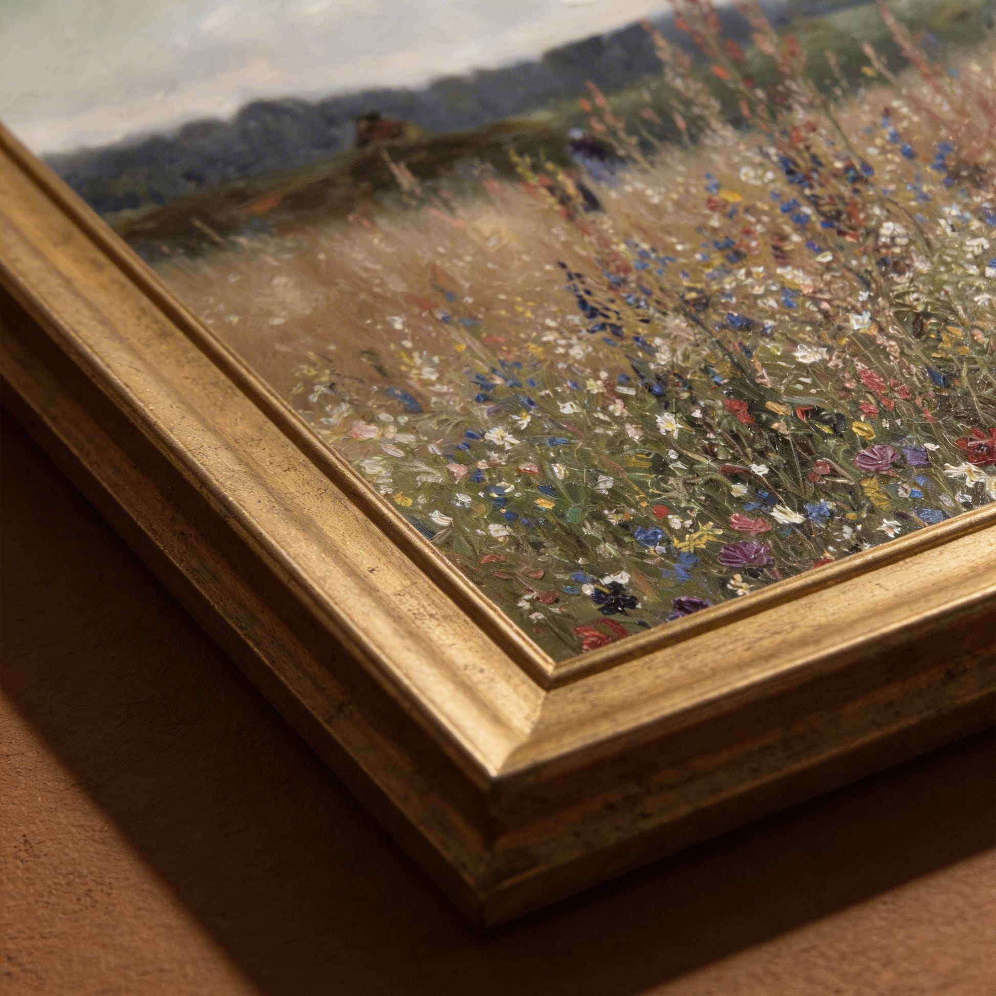 "Flowers Landspace" Floral Tablo