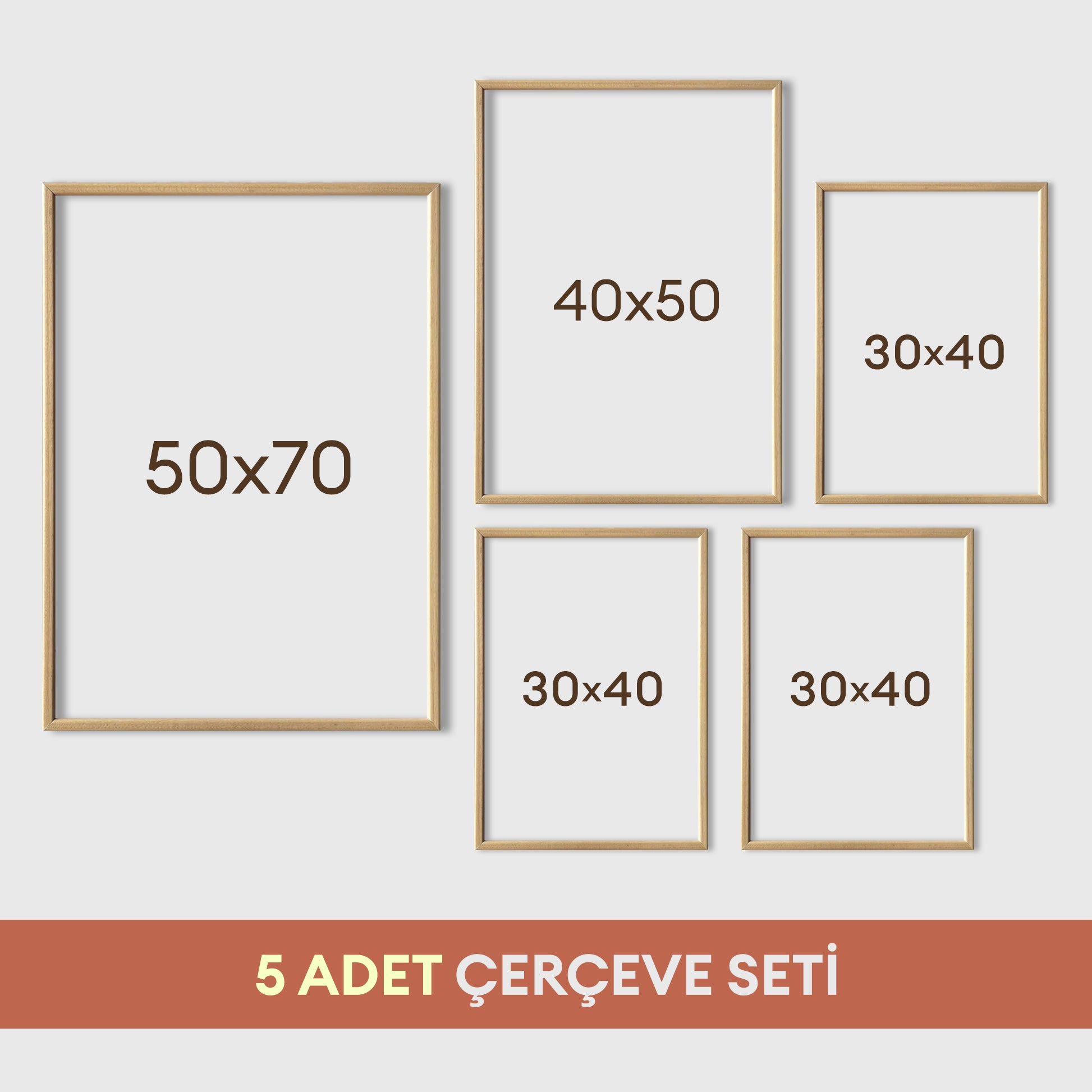 Patenli Zürafa ve Kaykaycı Dostlar Serisi - 5 Parça İsimli Bebek & Çocuk Odası Tablo Seti