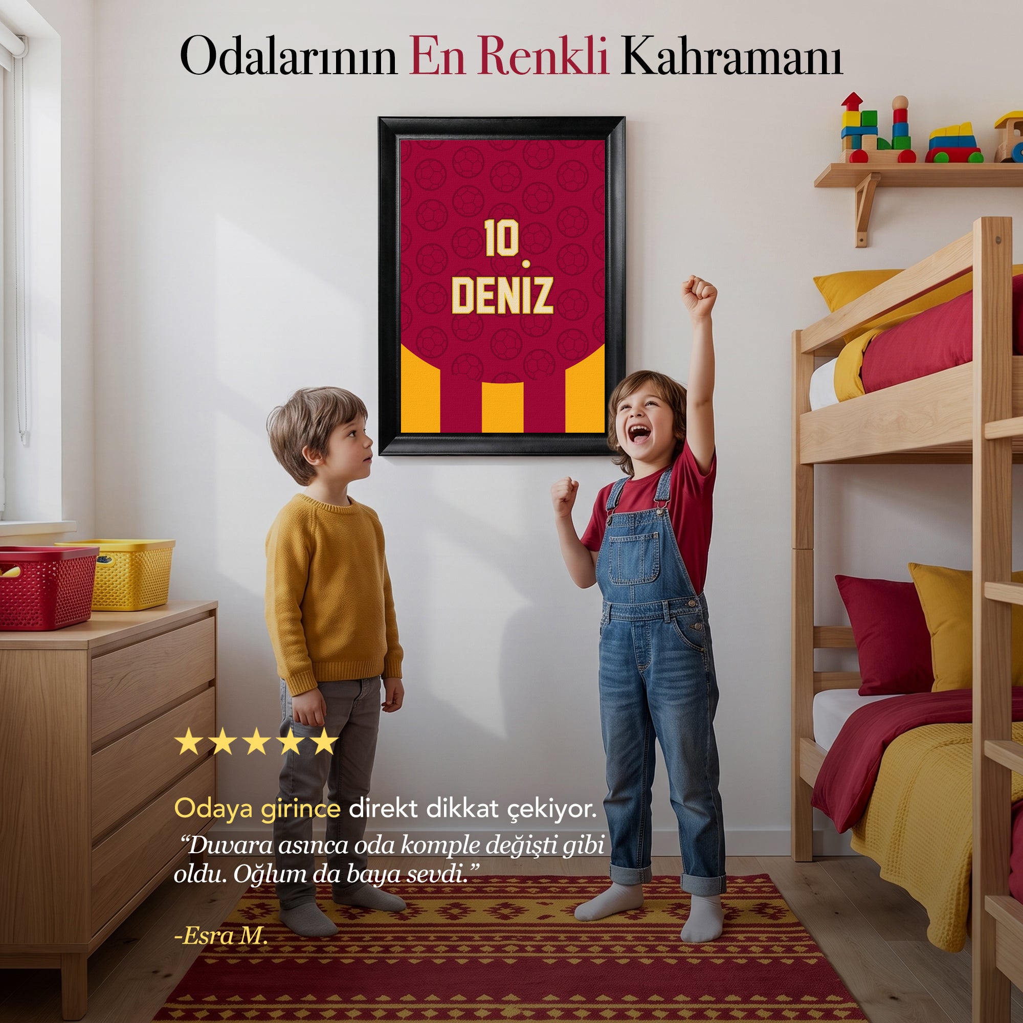 Kişiye Özel "GÖNÜL RENKLERİ" Kanvas Tablo