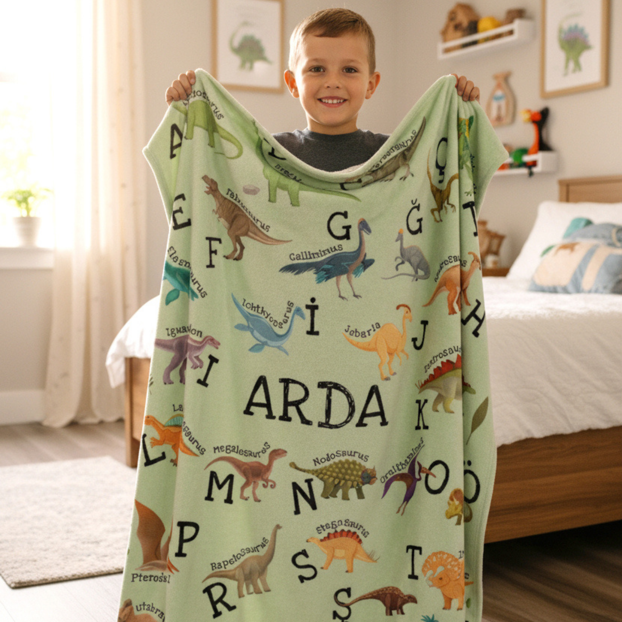 Bonibom Alfabe Çocuk Battaniyesi