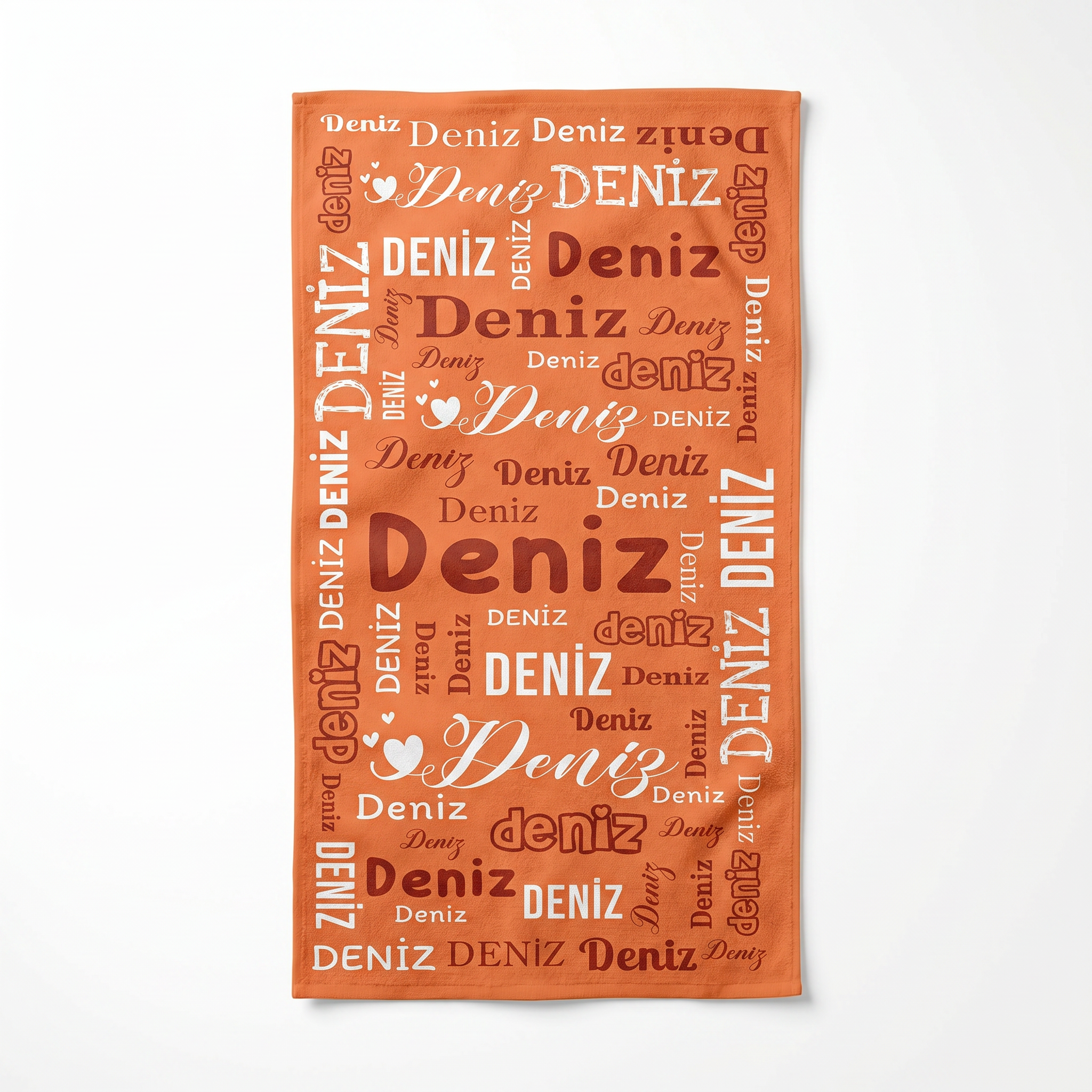 "İsim Şöleni" Serisi Plaj Havlusu-Bonibom Özel Koleksiyonu