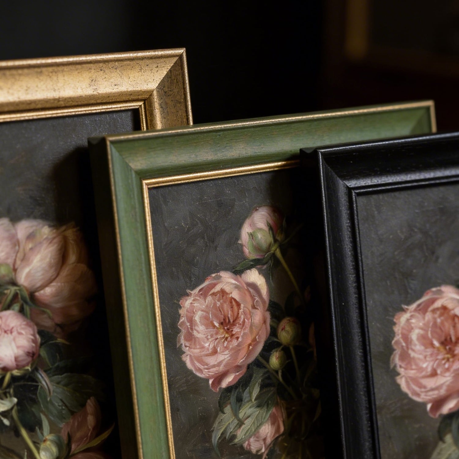 "Pinky Rose" Floral Tablo