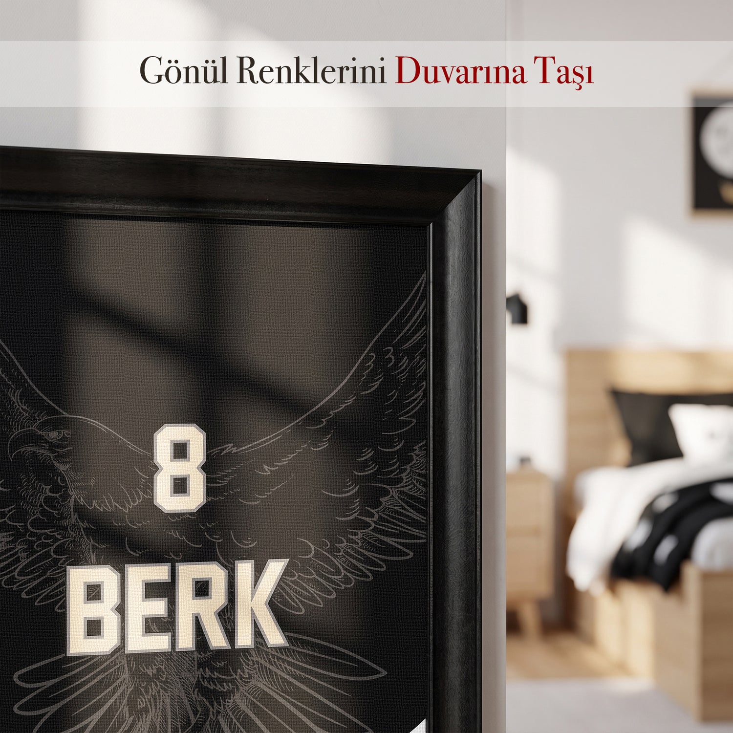 Kişiye Özel "GÖNÜL RENKLERİ" Kanvas Tablo