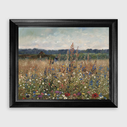 "Flowers Landspace" Floral Tablo