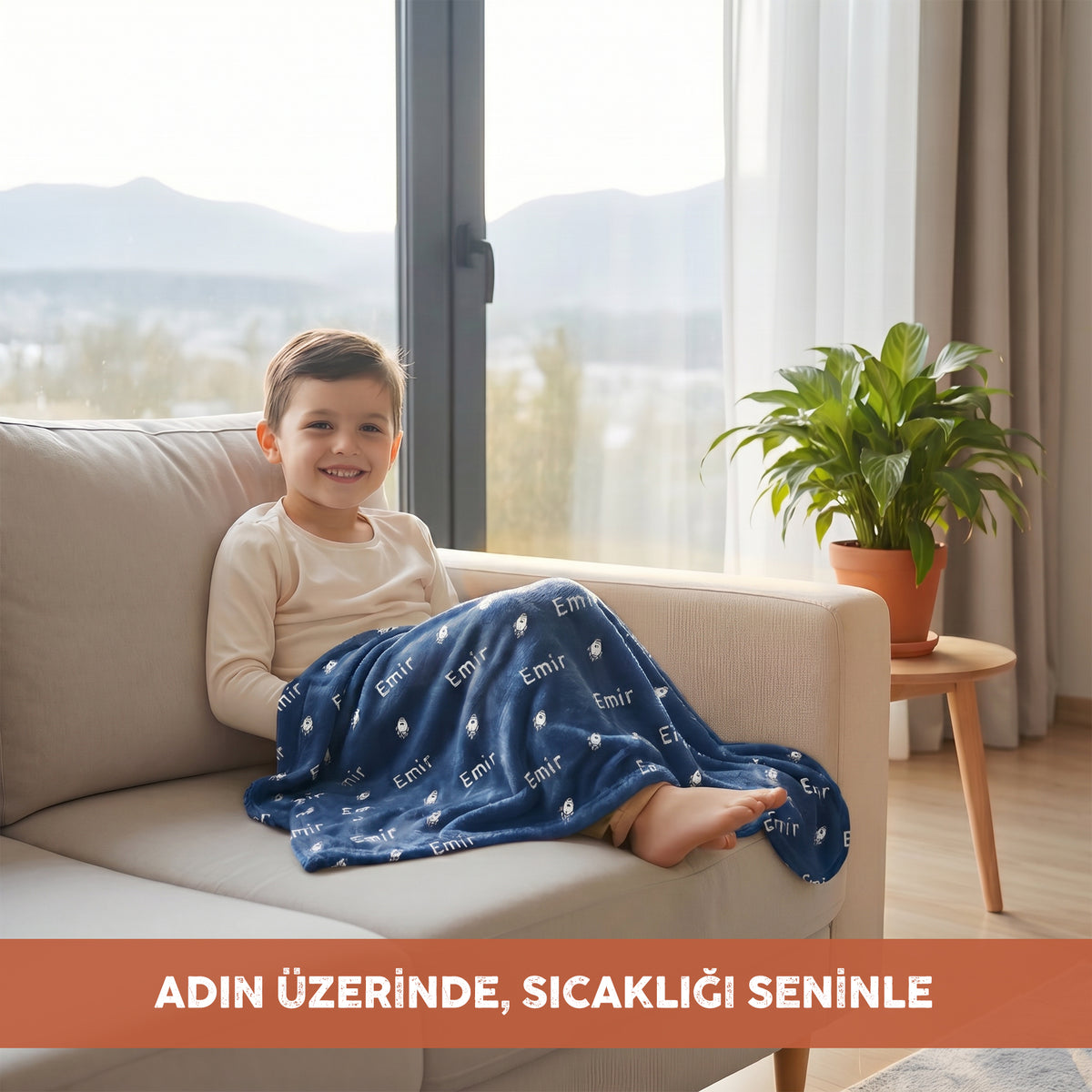 Kişiye Özel Bonibom Battaniyesi