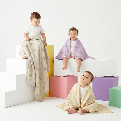 Kişiye Özel %100 Pamuk Müslin Battaniye