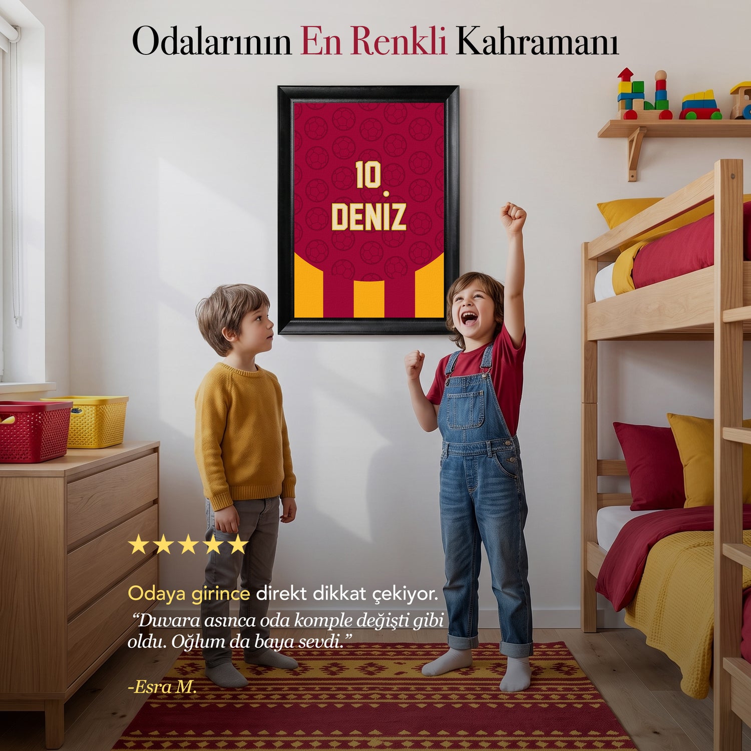 Kişiye Özel "GÖNÜL RENKLERİ" Kanvas Tablo