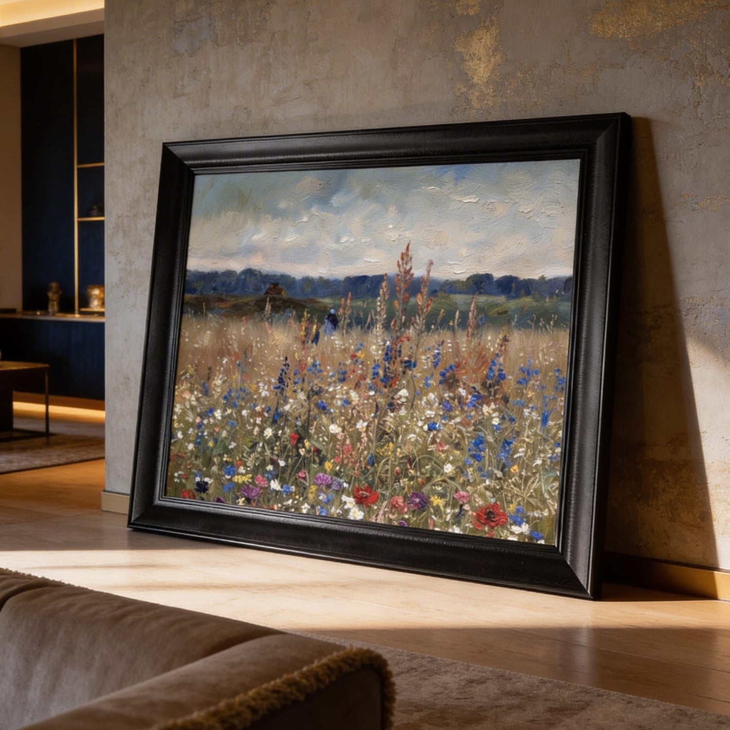 "Flowers Landspace" Floral Tablo