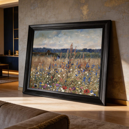 "Flowers Landspace" Floral Tablo
