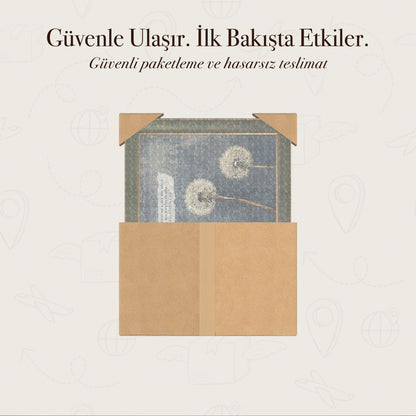 Kişiye Özel "GÖNÜL RENKLERİ" Kanvas Tablo