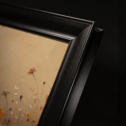 "Orange Flowers" Floral Tablo