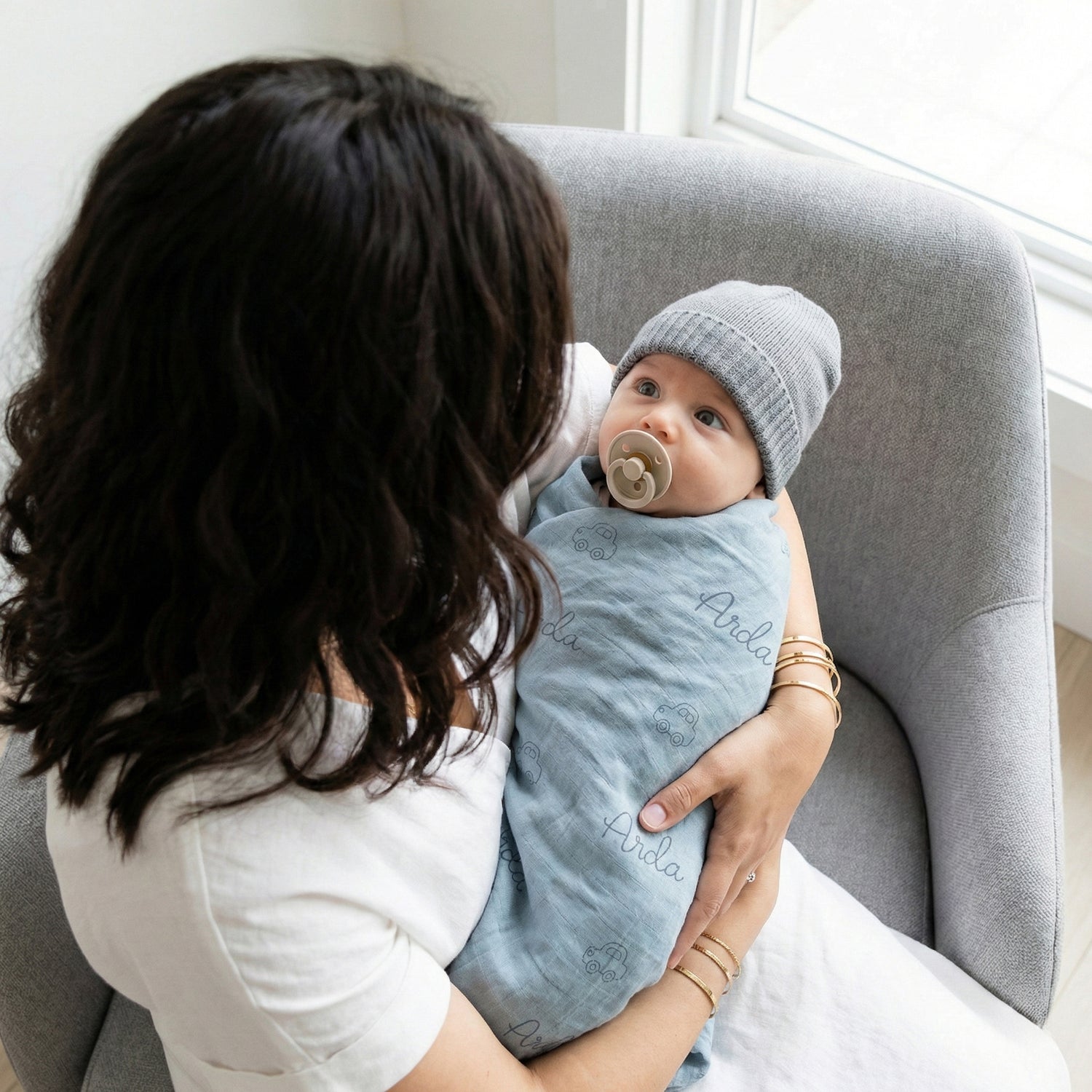 Kişiye Özel %100 Pamuk Müslin Battaniye