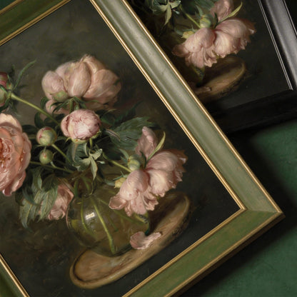 "Pinky Rose" Floral Tablo