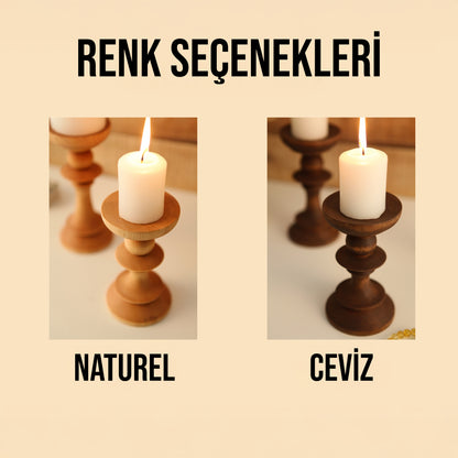 DEKORATİF IHLAMUR MUMLUK
