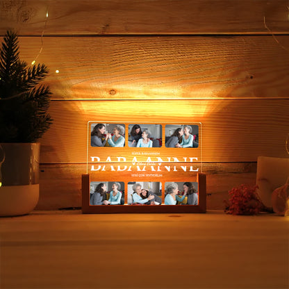 KİŞİYE ÖZEL &quot;BABAANNE&quot; GECE LAMBASI
