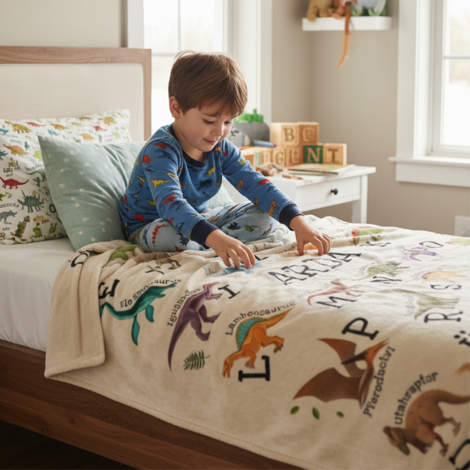 Bonibom Alfabe Çocuk Battaniyesi