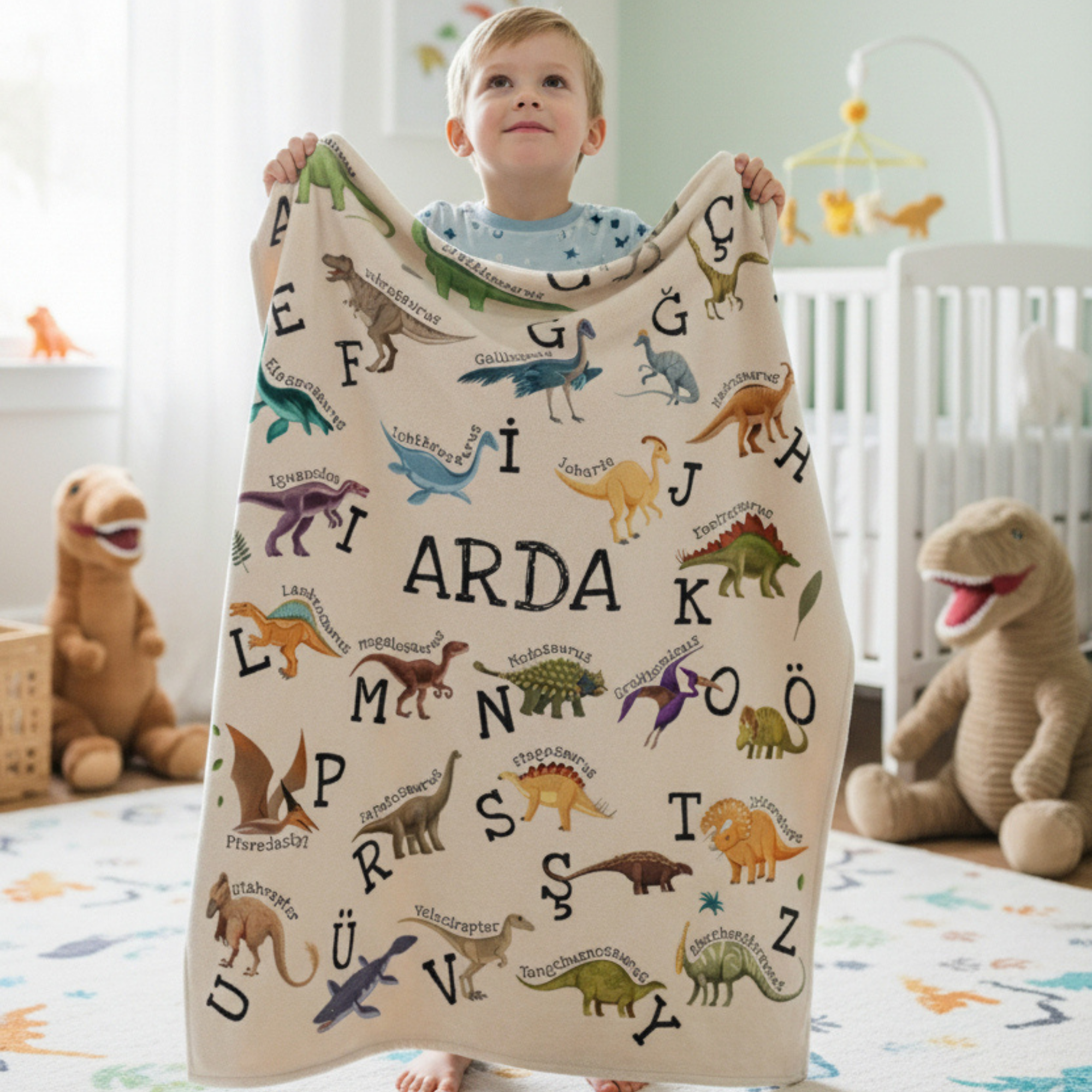 Bonibom Alfabe Çocuk Battaniyesi