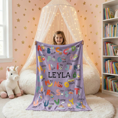 Bonibom Eğitici Alfabe Battaniyesi