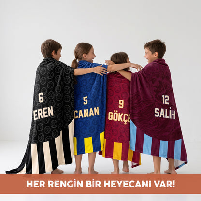 Kişiye Özel İsim ve Numara Minky Battaniye