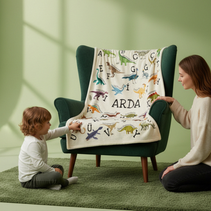 Bonibom Alfabe Çocuk Battaniyesi