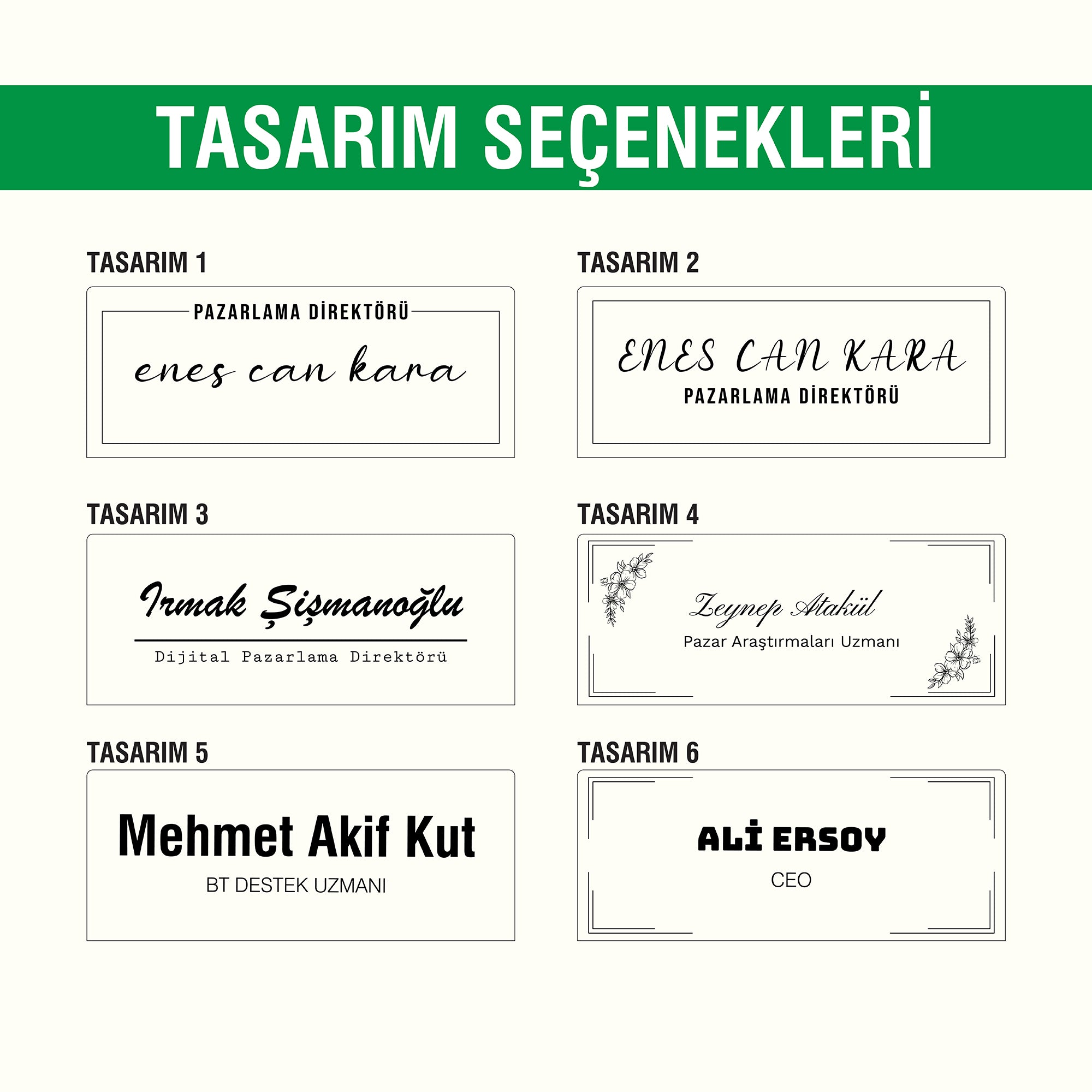 KİŞİYE ÖZEL LED IŞIKLI MASA İSİMLİĞİ