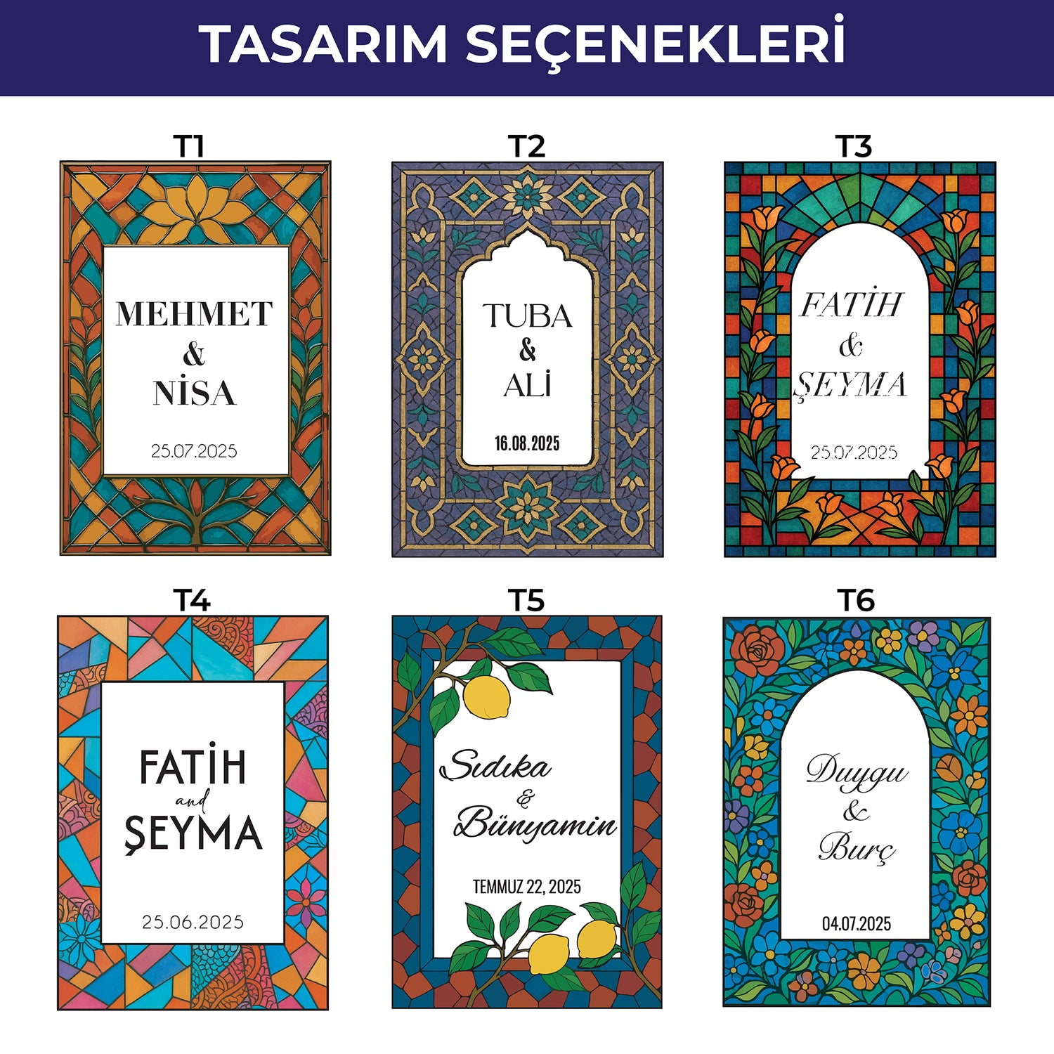 KİŞİYE ÖZEL VİTRAY DESENLİ GECE LAMBASI